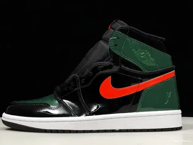 Kicktheory Air SoleFly High Black x Orange-Fir AV3905-038 Team Jordan Retro OG 1 0524